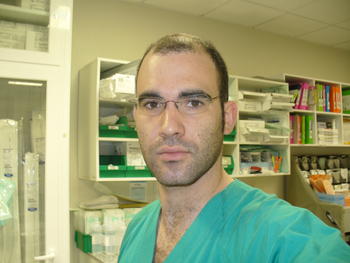 Alejandro Diego Nieto, investigador del Hospital de León. Foto: Alejandro Diego Nieto.