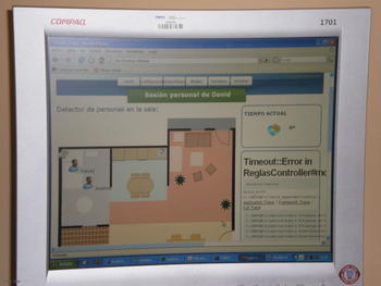 Imagen de una de las aplicaciones en las que trabaja el equipo de 'Servicios para el hogar' de Telefónica I+D.