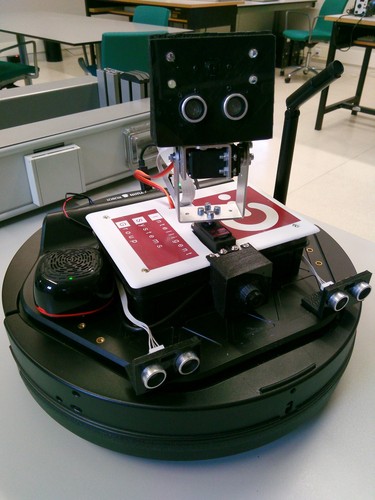 El robot autónomo del sistema LARES. Crédito: ISG-UAH.