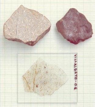 Fragmentos del meteorito de Villabeto de la Peña (FOTO: Museo de la Ciencia).