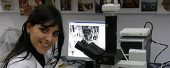 La investigadora del Proyecto Atapuerca Virginia Martínez Pillado (FOTO: Periódico de Atapuerca).