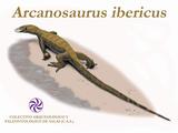 Recreación del Arcanosaurus ibericus por Diego Montero.