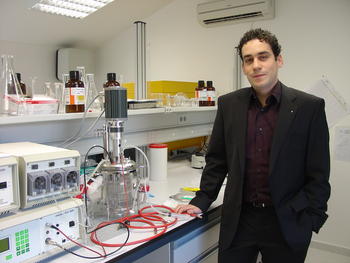 Pablo Gutiérrez, técnico de la Subdirección de Investigación y Tecnología del ITACyL