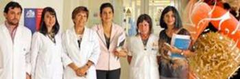 Investigadores que encabezan el estudio sobre la portación faríngea de ‘Neisseria meningitidis’ en la población chilena (FOTO: ISPCH).