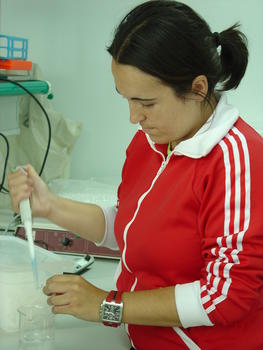 Laura Contreras, bioquímica e investigadora del IOBA