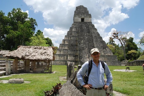 David Lentz en Tikal./UC.