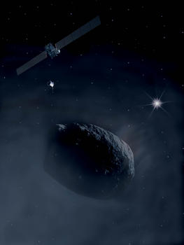 La sonda Rosetta se aproxima al cometa Churyumov-Gerasimenko