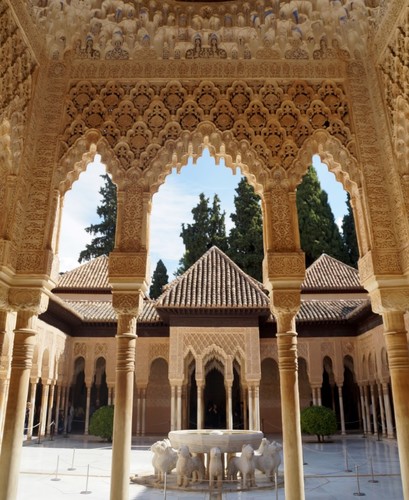 Patio de los Leones de la Alhambra./UGR.