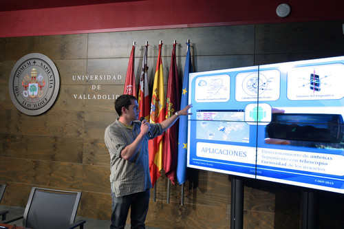 Rodrigo Santos Álvarez, alumno de la Escuela Universitaria de Informática (EUI) de la Universidad de Valladolid. FOTO: UVA.