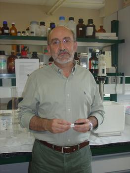 Pablo Hueso, investigador del Departamento de Bioquímica y Biología Molecular de la Universidad de Salamanca.