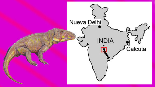 Nueva especie de reptil de la India de 240 millones de años de antigüedad.
