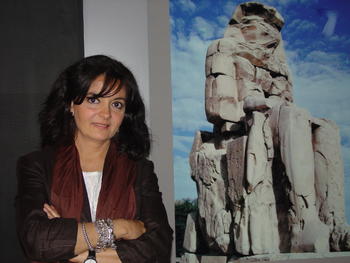 Esther Pons, conservadora del Departamento de Antigüedades Egipcias y Próximo Oriente del Museo Arqueológico Nacional