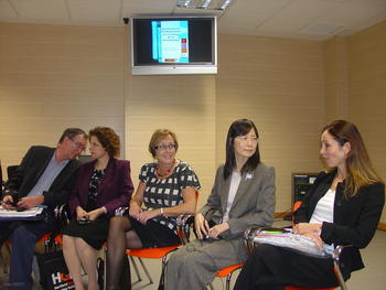 Investigadores internacionales, en el Centro del Alzhéimer de Salamanca.