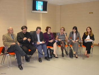 Expertos internacionales en el Centro del Alzhéimer de Salamanca.