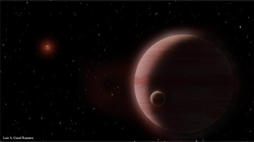 El exoplaneta TVLM513b fue detectado utilizando ondas de radio. 