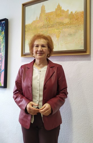 Margarita del Val, en el IRNASA-CSIC.