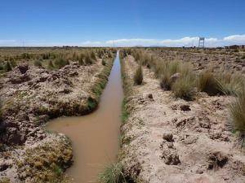 La región del altiplano cuenta con multitud de fuentes de agua dulce contaminadas con arsénico/Jacques Gardon-IRD 