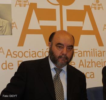 Alfonso Gracia, presidente de la Asociación de Familiares de Enfermos de Alzheimer de Salamanca.