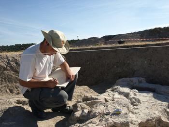 Excavaciones en el yacimiento de Coca, en Segovia (FOTO: IE Universidad).