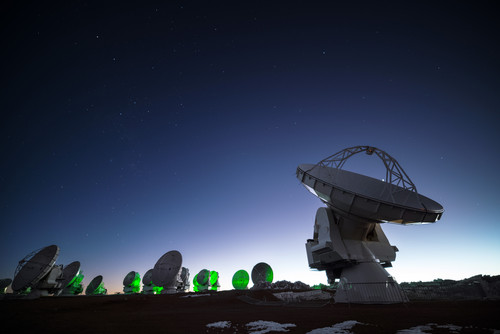 Los telescopios de ALMA. Foto: ALMA.