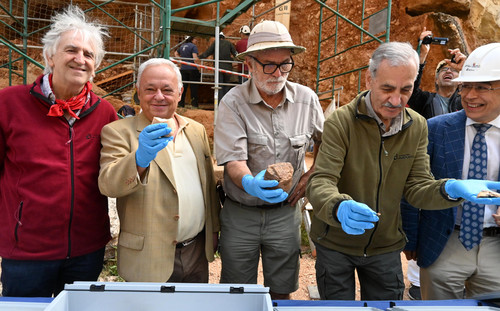 Presentación de los resultados de las excavaciones de Atapuerca en 2023./Junta de Castilla y León.