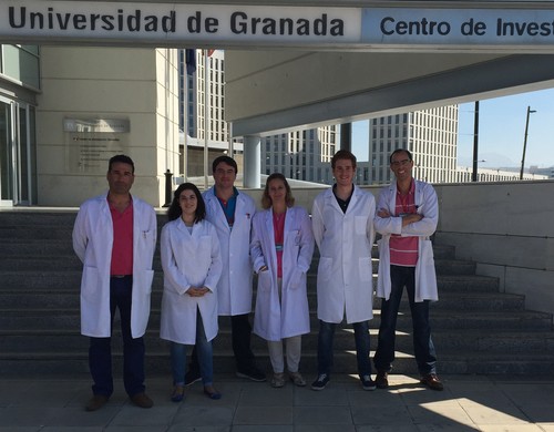 Investigadores de la Universidad de Granada. Foto: UGR.