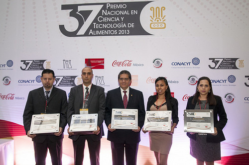 Premio Nacional en Ciencia y Tecnología de Alimentos (PNCTA) 2013.