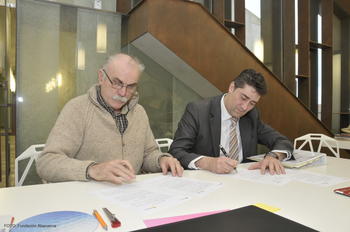 La Fundación Atapuerca y la empresa Hispanofil renuevan su convenio de colaboración.