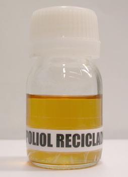 Poliol reciclado (FOTO: Alicia Aguado).