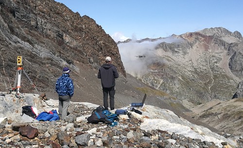 El estudio con drones se ha realizado sobre el glaciar rocoso de La Paúl, en el Pirineo aragonés.