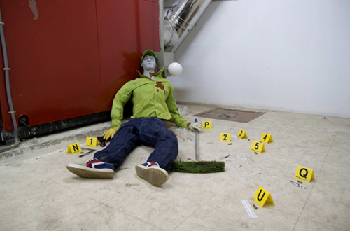 Escenario para la reconstrucción 3D forense. Foto: USAL.