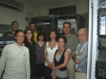 Algunos miembros del Grupo de Investigación en Dispositivos Semiconductores de la Universidad de Salamanca.