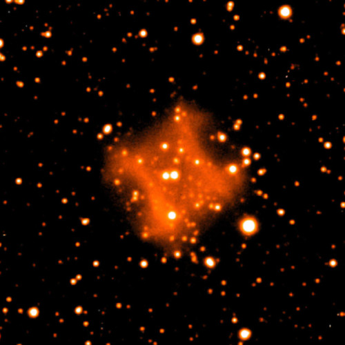 Imagen de la nebulosa Abell 63 obtenida con el telescopio NTT de ESO. Cortesía de R. Corradi