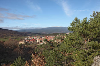 Canicosa de la Sierra, en el Monte Modelo de Urbión.