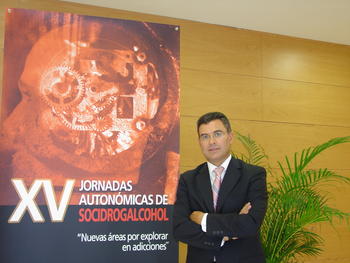 El organizador de las XV jornadas autonómicas de Sociodrogalcohol, Antonio Terán