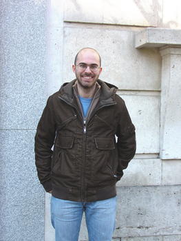 El estudiante del Máster en Investigación en Ciencias de la Visión del IOBA Alfonso Pérez Escudero