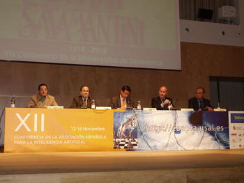 Inauguración oficial de la 'XII Conferencia de la Asociación Española de Inteligencia Artificial'