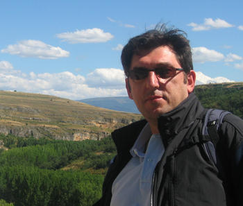 El profesor de Geografía Física de la Universidad de Valladolid Carlos Morales. 