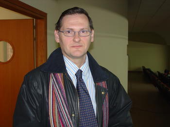 Javier Idoate Gil, especialista en Geriatría del Hospital de León