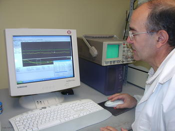 Benito de Celis, director del Laboratorio de Radioactividad Ambiental de la Universidad de León.