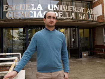 Antonio José Molina, investigador de la Escuela Universitaria de Ciencias de la Salud de León.