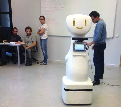 Modelo de robot de interacción social. FOTO: ULE.