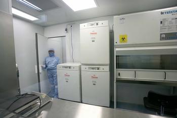 Unidad de Producción Celular o sala blanca del IBGM