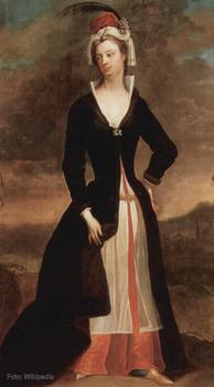Mary Wortley Montagu, precursora en la prevención de la viruela. Retrato de Charles Jervas.