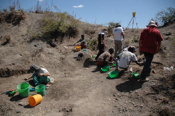 Excavaciones en el Valle de Mieso (FOTO: CENIEH).