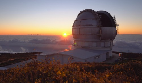 Gran Telescopio Canarias (GTC). Crédito: Daniel López / IAC.